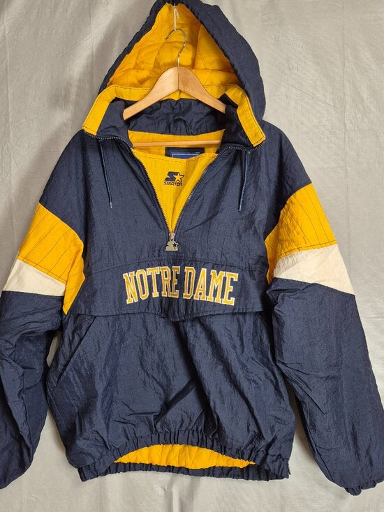 STARTER Other - 90's Vintage Starter Notre Dame Fighting Irish Jacket L Pullover Puffer Coat